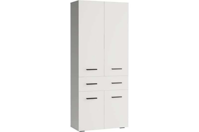 Malika Korkea kaappi kylpyhuoneeseen 180x76x35 cm, Valkoinen