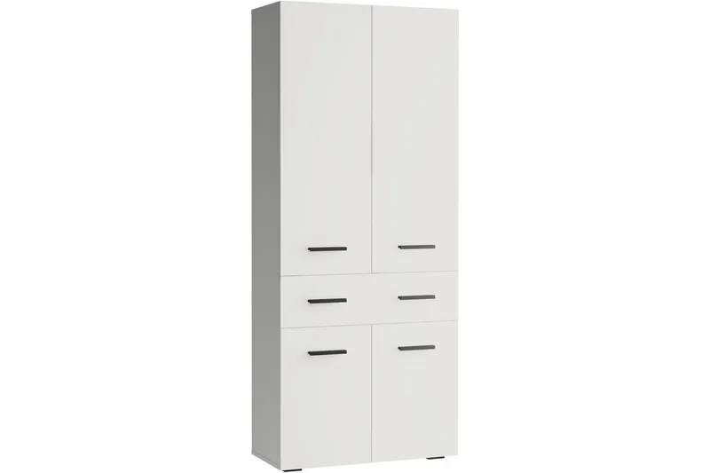 Malika Korkea kaappi kylpyhuoneeseen 180x76x35 cm, Valkoinen