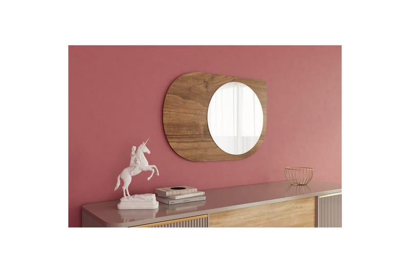 Peili Ravidas Pähkinäpuu - Pähkinäpuu - Talo & remontointi - Keittiö & kylpyhuone - Kylpyhuone - Kylpyhuonekalusteet - Kylpyhuoneen peilit