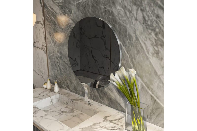 Peili Torlen Tummanharmaa / Hopea - Tummanharmaa / Hopea - Talo & remontointi - Keittiö & kylpyhuone - Kylpyhuone - Kylpyhuonekalusteet - Kylpyhuoneen peilit