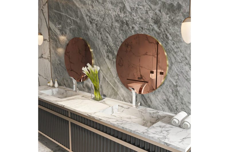 Peili Torlen Pronssi / Kulta - Pronssi / Kulta - Talo & remontointi - Keittiö & kylpyhuone - Kylpyhuone - Kylpyhuonekalusteet - Kylpyhuoneen peilit