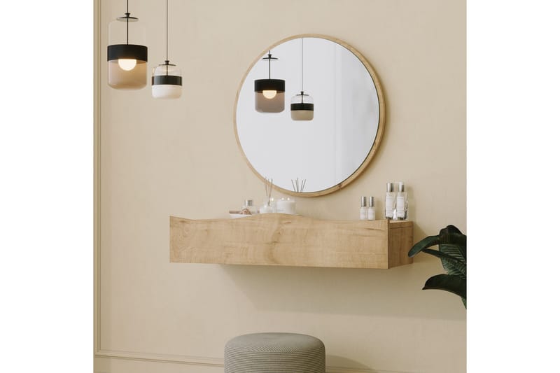 Kylpyhuoneen seinäkaappi peilillä Princesse 82 cm, undefined