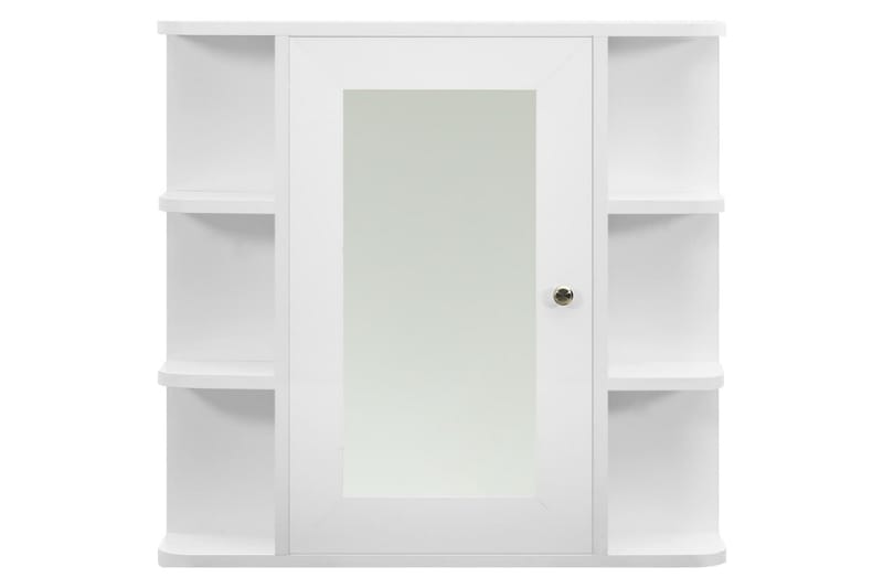 Kylpyhuoneen peilikaappi valkoinen 66x17x63 cm MDF - Valkoinen - Talo & remontointi - Keittiö & kylpyhuone - Kylpyhuone - Kylpyhuonekalusteet - Peilikaapit