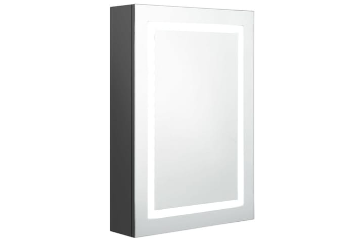 Kylpyhuoneen peilikaappi LED 50x13x70 cm - Harmaa - Peilikaapit - Kylpyhuoneekaappi valaistuksella