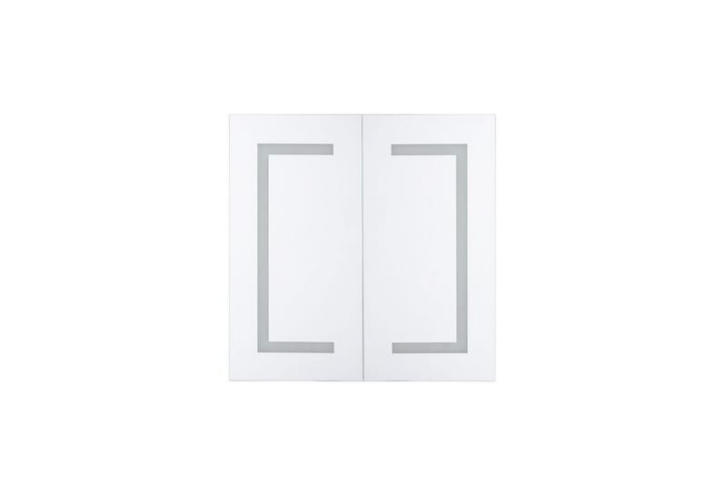 Kylpyhuonekaappi Boadilla 60 cm Peili LED-valaistuksella - Valkoinen - Talo & remontointi - Keittiö & kylpyhuone - Kylpyhuone - Kylpyhuonekalusteet - Peilikaapit