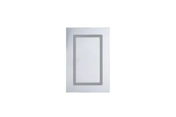 Kylpyhuonekaappi Panambi 40 cm Peili LED-valaistuksella - Valkoinen - Talo & remontointi - Keittiö & kylpyhuone - Kylpyhuone - Kylpyhuonekalusteet - Peilikaapit