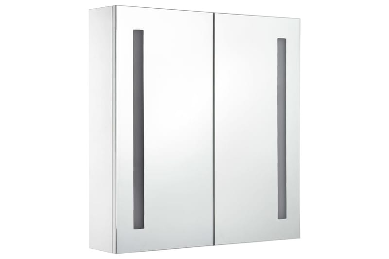 LED kylpyhuoneen peilikaappi 62x14x60 cm - Valkoinen - Talo & remontointi - Keittiö & kylpyhuone - Kylpyhuone - Kylpyhuonekalusteet - Peilikaapit