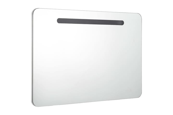 LED kylpyhuoneen peilikaappi 80x11x55 cm - Valkoinen - Peilikaapit - Kylpyhuoneekaappi valaistuksella