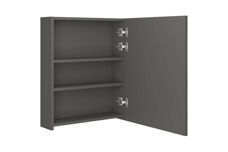 LED kylpyhuoneen peilikaappi antrasiitti 50x14x60 cm - Antrasiitti - Talo & remontointi - Keittiö & kylpyhuone - Kylpyhuone - Kylpyhuonekalusteet - Peilikaapit
