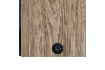 LED kylpyhuoneen peilikaappi tammi 62x14x60 cm - Talo & remontointi - Keittiö & kylpyhuone - Kylpyhuone - Kylpyhuonekalusteet - Peilikaapit