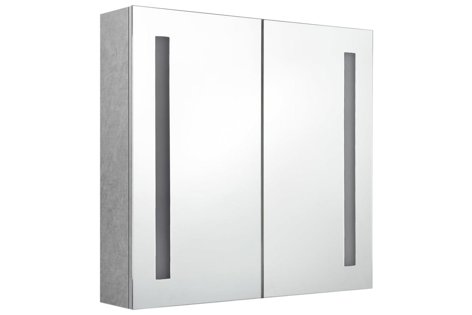 LED kylpyhuoneen peilikaappi betoninharmaa 62x14x60 cm - Talo & remontointi - Keittiö & kylpyhuone - Kylpyhuone - Kylpyhuonekalusteet - Peilikaapit