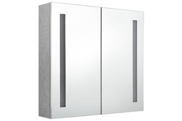 LED kylpyhuoneen peilikaappi betoninharmaa 62x14x60 cm - Talo & remontointi - Keittiö & kylpyhuone - Kylpyhuone - Kylpyhuonekalusteet - Peilikaapit