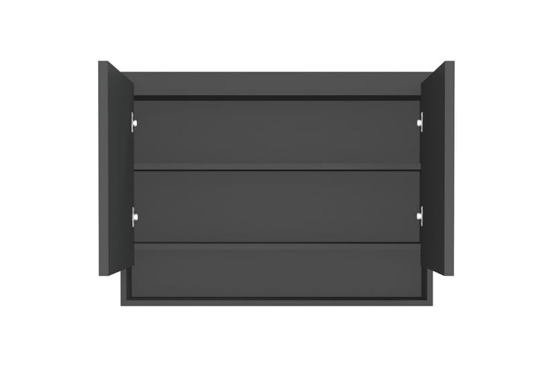 LED kylpyhuoneen peilikaappi 80x15x60 cm MDF antrasiitti - Antrasiitti - Talo & remontointi - Keittiö & kylpyhuone - Kylpyhuone - Kylpyhuonekalusteet - Peilikaapit