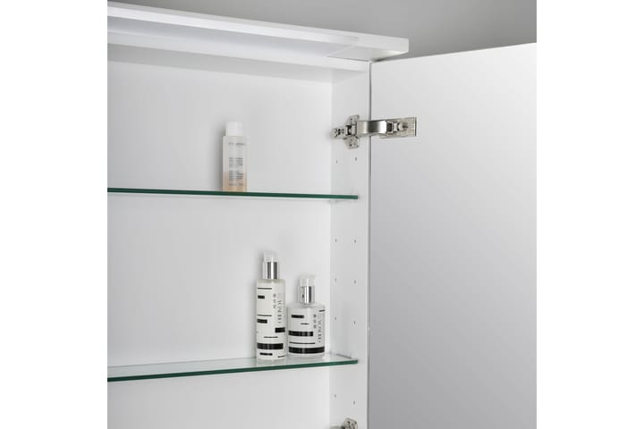 Peilikaappi Bathlife Glänsa 1000 - Valkoinen - Peilikaapit - Kylpyhuoneekaappi valaistuksella