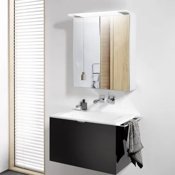Peilikaappi Bathlife Glänsa 600 - Talo & remontointi - Keittiö & kylpyhuone - Kylpyhuone - Kylpyhuonekalusteet - Peilikaapit