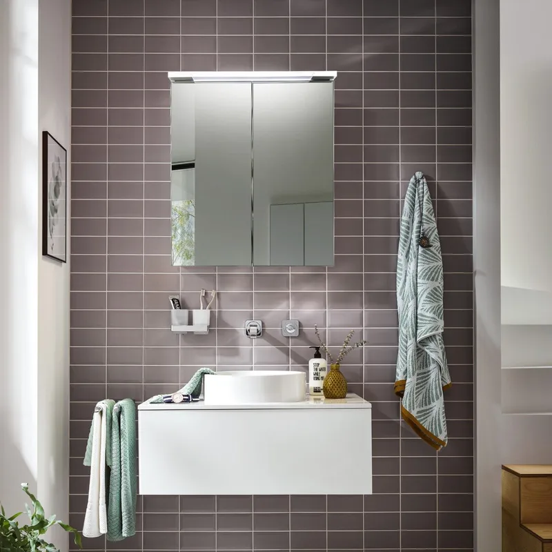 Peilikaappi Bathlife Glänsa 600