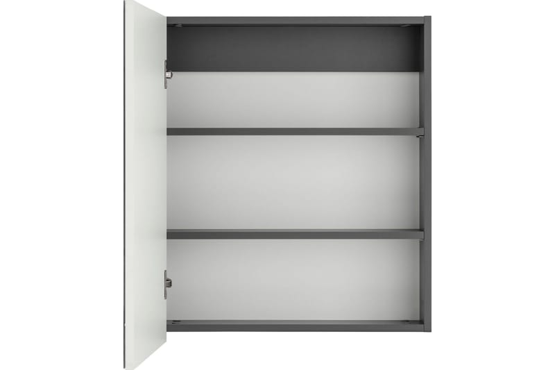 Seinäkaappi Gaddesden 60x15 cm - Antrasiitti/Luonnonväri - Talo & remontointi - Keittiö & kylpyhuone - Kylpyhuone - Kylpyhuonekalusteet - Peilikaapit