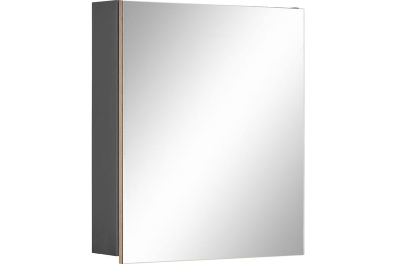 Seinäkaappi Gaddesden 60x15 cm - Antrasiitti/Valkoinen - Talo & remontointi - Keittiö & kylpyhuone - Kylpyhuone - Kylpyhuonekalusteet - Peilikaapit