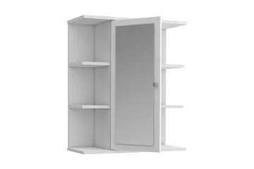 Seinäkaappi Samkov 26x60 cm - Valkoinen - Talo & remontointi - Keittiö & kylpyhuone - Kylpyhuone - Kylpyhuonekalusteet - Peilikaapit