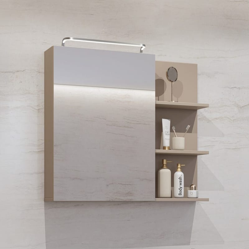 Peilikaappi Irvine 1 ovi - Kongo - Talo & remontointi - Keittiö & kylpyhuone - Kylpyhuone - Kylpyhuonekalusteet - Peilikaapit