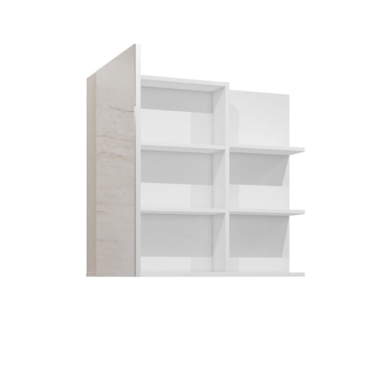 Peilikaappi Irvine 1 ovi - Valkoinen kiiltävä - Talo & remontointi - Keittiö & kylpyhuone - Kylpyhuone - Kylpyhuonekalusteet - Peilikaapit