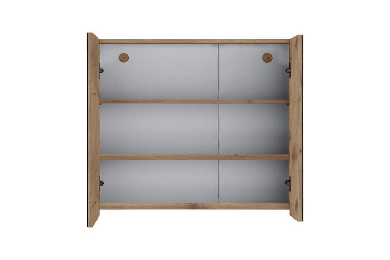 Peilillä varustettu seinäkaappi Loft24 Wisla peilillä varustettu seinäkaappi 80x70 cm - Talo & remontointi - Keittiö & kylpyhuone - Kylpyhuone - Kylpyhuonekalusteet - Peilikaapit