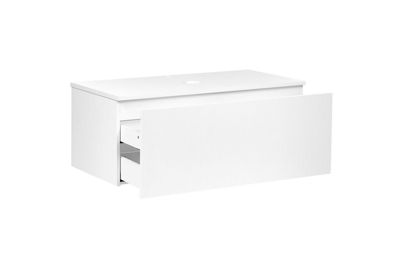 Pesuallaskaappi Alzira Valkoinen, 100x52x40 cm - Valkoinen, 100x52x40 cm - Talo & remontointi - Keittiö & kylpyhuone - Kylpyhuone - Kylpyhuonekalusteet - Seinäkaappi & korkea kaappi
