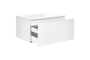 Pesuallaskaappi Alzira Valkoinen, 80x52x40 cm - Valkoinen, 80x52x40 cm - Talo & remontointi - Keittiö & kylpyhuone - Kylpyhuone - Kylpyhuonekalusteet - Seinäkaappi & korkea kaappi