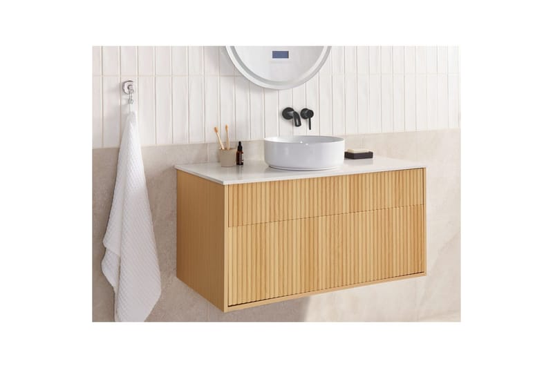 Pesuallaskaappi Bexti 100x52x50 cm - 100x52x50 cm - Talo & remontointi - Keittiö & kylpyhuone - Kylpyhuone - Kylpyhuonekalusteet - Seinäkaappi & korkea kaappi