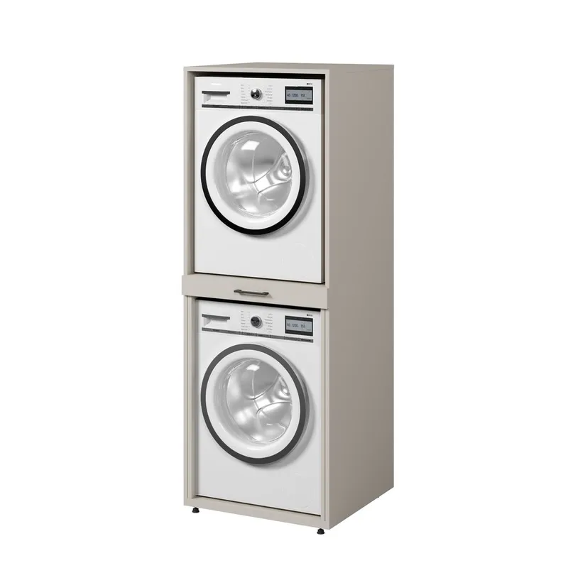 Pesukoneen/Kuivausrummun Kaappi Aza 1 hylly - Kashmir - Talo & remontointi - Keittiö & kylpyhuone - Kylpyhuone - Kylpyhuonekalusteet - Kylpyhuoneen säilytys