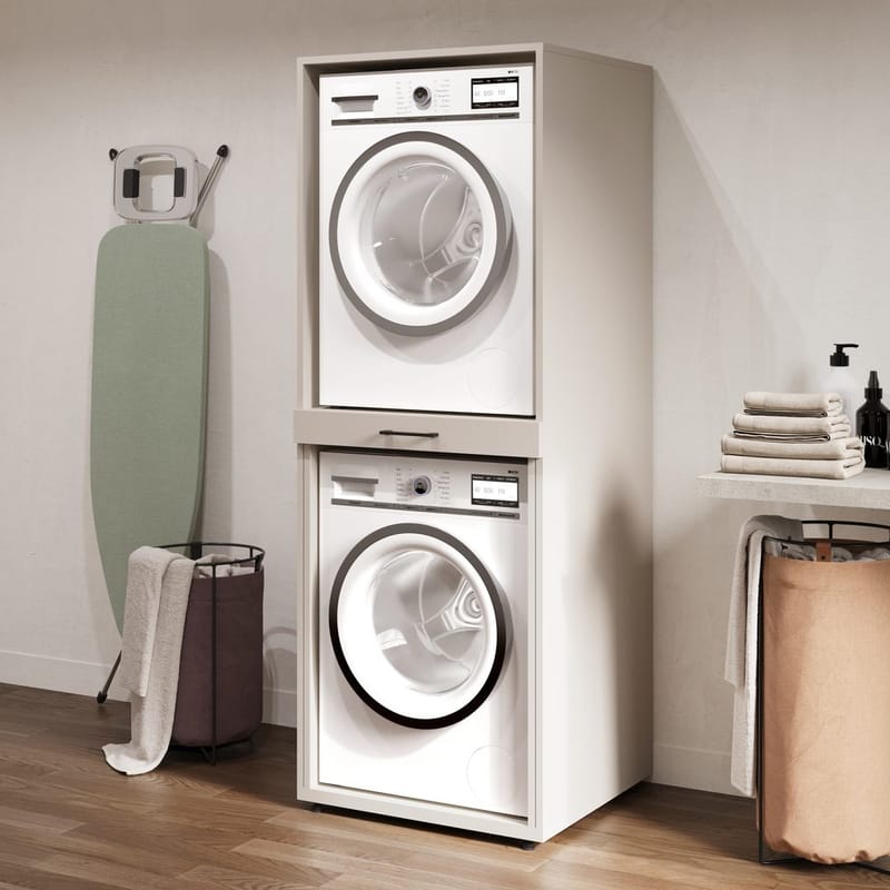 Pesukoneen/Kuivausrummun Kaappi Aza 1 hylly - Kashmir - Talo & remontointi - Keittiö & kylpyhuone - Kylpyhuone - Kylpyhuonekalusteet - Kylpyhuoneen säilytys