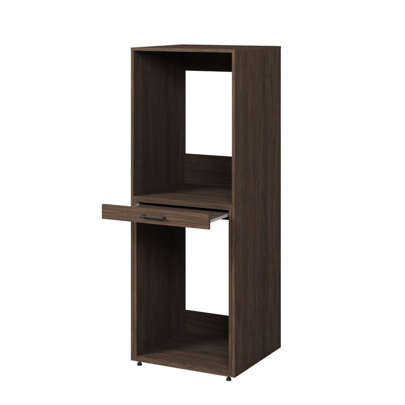 Pesukoneen/Kuivausrummun Kaappi Aza 1 hylly - Pähkinäpuu Villa - Talo & remontointi - Keittiö & kylpyhuone - Kylpyhuone - Kylpyhuonekalusteet - Kylpyhuoneen säilytys