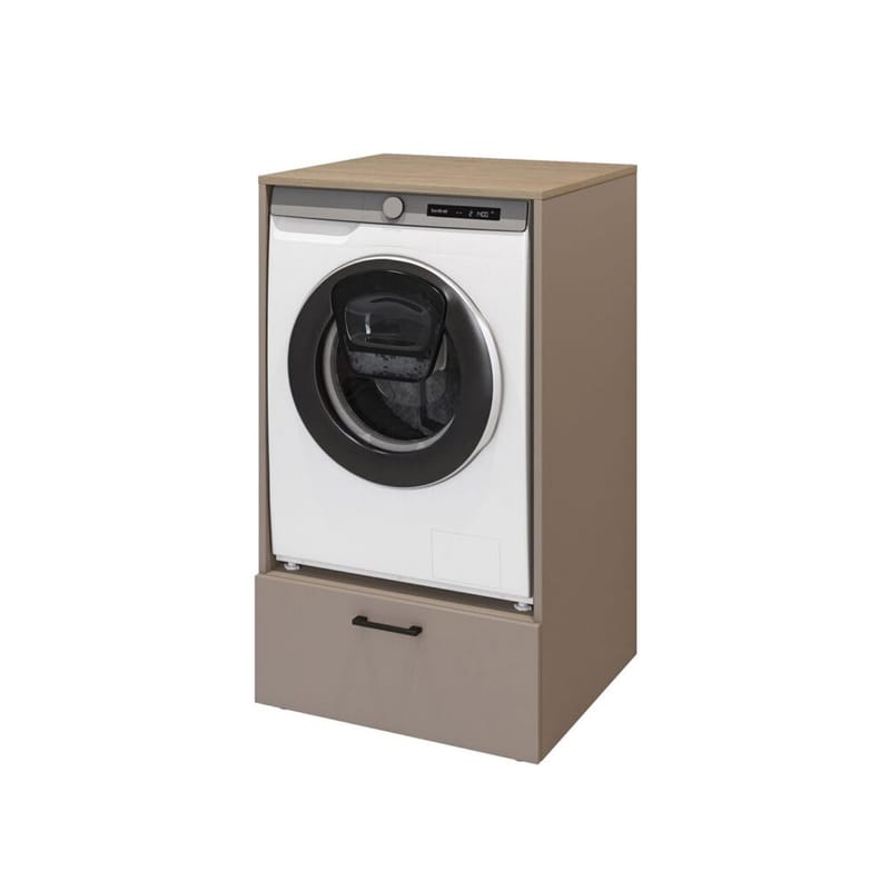 Pesukoneen/Kuivausrummun Kaappi Rosa 1 laatikon kanssa - Talo & remontointi - Keittiö & kylpyhuone - Kylpyhuone - Kylpyhuonekalusteet - Kylpyhuoneen säilytys