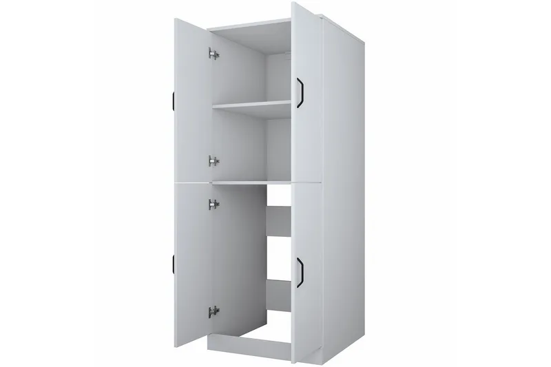 Pesukonekaappi Ostwerwaltia Valkoinen - Valkoinen - Talo & remontointi - Keittiö & kylpyhuone - Kylpyhuone - Kylpyhuonekalusteet - Seinäkaappi & korkea kaappi