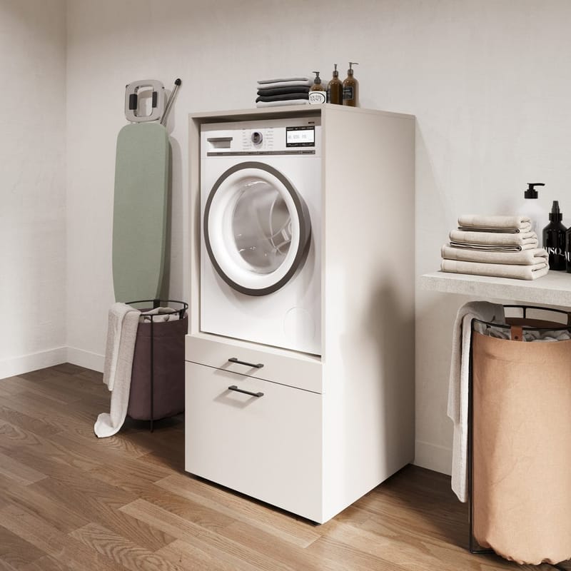 Pesukone/kuivauskaappi Aza 1 laatikko 1 hylly - Kashmir - Talo & remontointi - Keittiö & kylpyhuone - Kylpyhuone - Kylpyhuonekalusteet - Kylpyhuoneen säilytys
