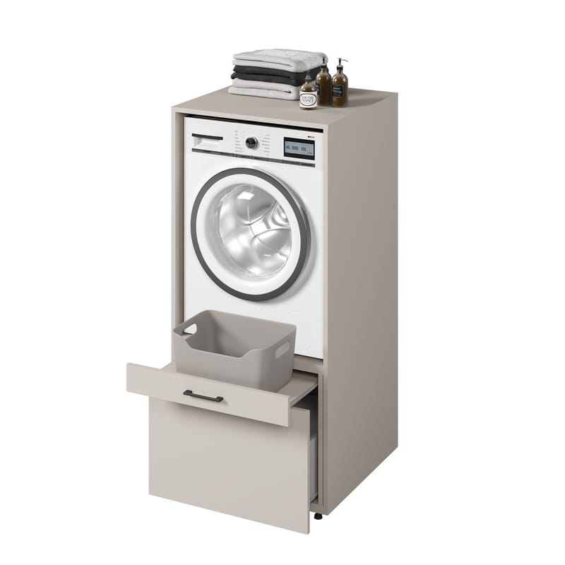 Pesukone/kuivauskaappi Aza 1 laatikko 1 hylly - Kashmir - Talo & remontointi - Keittiö & kylpyhuone - Kylpyhuone - Kylpyhuonekalusteet - Kylpyhuoneen säilytys