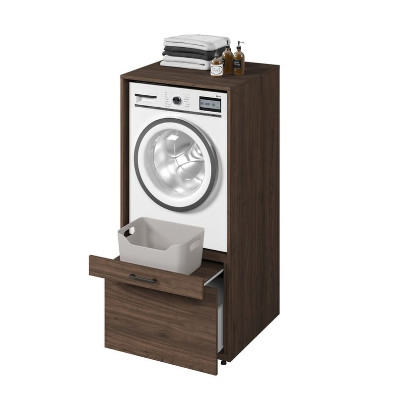Pesukone/kuivauskaappi Aza 1 laatikko 1 hylly - Walnut Villa - Talo & remontointi - Keittiö & kylpyhuone - Kylpyhuone - Kylpyhuonekalusteet - Kylpyhuoneen säilytys