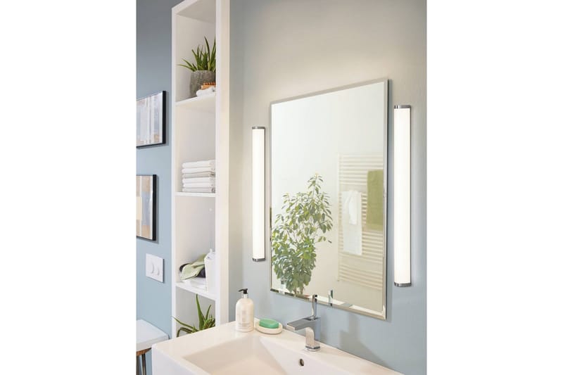 Seinä-/Kattovalaisin Eglo Gita 2 900 mm - Valkoinen/Kromi - Talo & remontointi - Keittiö & kylpyhuone - Kylpyhuone - Kylpyhuonekalusteet - Kylpyhuoneen valaistus