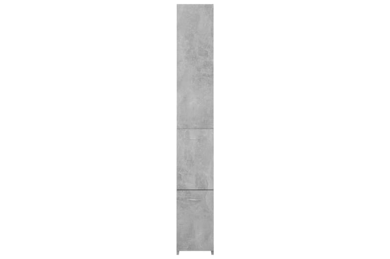 Kylpyhuonekaappi betoninharmaa 25x25x170 cm lastulevy - Talo & remontointi - Keittiö & kylpyhuone - Kylpyhuone - Kylpyhuonekalusteet - Seinäkaappi & korkea kaappi
