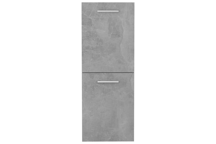 Kylpyhuonekaappi betoninharmaa 30x30x80 cm lastulevy - Kylpyhuoneekaappi valaistuksella - Seinäkaappi & korkea kaappi - Pyykkikaappi - Kylpyhuonekaapit