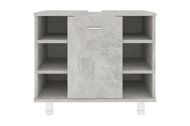 Kylpyhuonekaappi betoninharmaa 60x32x53,5 cm lastulevy - Harmaa - Talo & remontointi - Keittiö & kylpyhuone - Kylpyhuone - Kylpyhuonekalusteet - Seinäkaappi & korkea kaappi