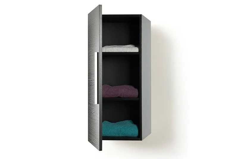 Kylpyhuonekaappi Bilbao 35x40 cm, Musta