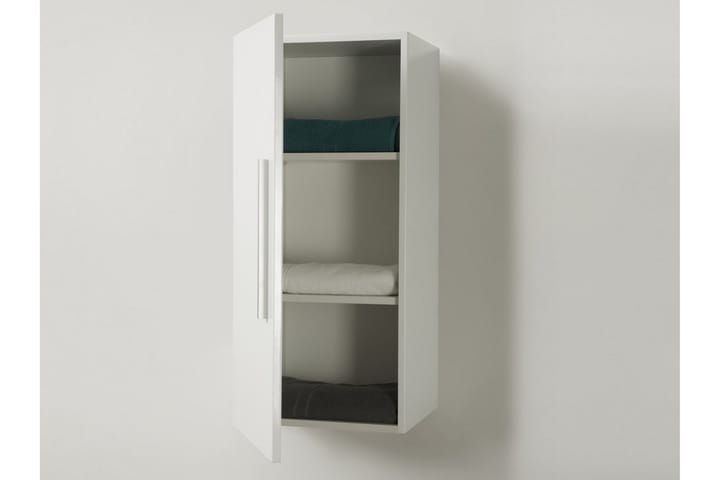 Kylpyhuonekaappi Bilbao 35x40 cm - Valkoinen - Kylpyhuoneekaappi valaistuksella - Kylpyhuonekaapit - Seinäkaappi & korkea kaappi