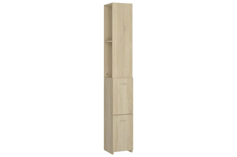 Kylpyhuonekaappi Sonoma-tammi 25x25x170 cm lastulevy - Talo & remontointi - Keittiö & kylpyhuone - Kylpyhuone - Kylpyhuonekalusteet - Seinäkaappi & korkea kaappi