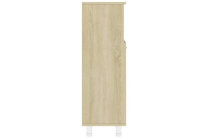 Kylpyhuonekaappi Sonoma-tammi 30x30x95 cm lastulevy - Ruskea - Talo & remontointi - Keittiö & kylpyhuone - Kylpyhuone - Kylpyhuonekalusteet - Seinäkaappi & korkea kaappi