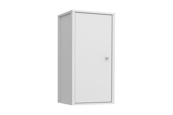Seinäkaappi Samkov 35x40 cm - Valkoinen - Kylpyhuoneekaappi valaistuksella - Kylpyhuonekaapit - Seinäkaappi & korkea kaappi