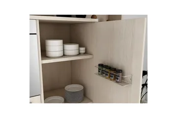 Seinahylly Kylpyhuone Meikkihylly Kromi - Kromi - Talo & remontointi - Keittiö & kylpyhuone - Kylpyhuone - Kylpyhuonekalusteet - Kylpyhuoneen hyllyt