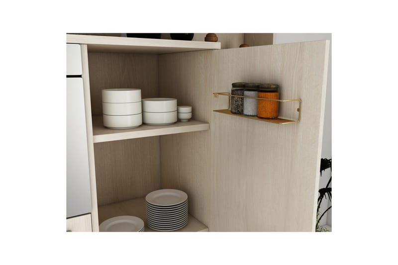 Seinahylly Kylpyhuone Meikkihylly Kulta - Kulta - Talo & remontointi - Keittiö & kylpyhuone - Kylpyhuone - Kylpyhuonekalusteet - Kylpyhuoneen hyllyt