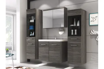 Somender Kylpyhuonekalustesetti 132 cm - Talo & remontointi - Keittiö & kylpyhuone - Kylpyhuone - Kylpyhuonekalusteet - Kylpyhuonekalustepaketit