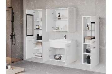Somender Kylpyhuonekalustesetti 132 cm - Talo & remontointi - Keittiö & kylpyhuone - Kylpyhuone - Kylpyhuonekalusteet - Kylpyhuonekalustepaketit